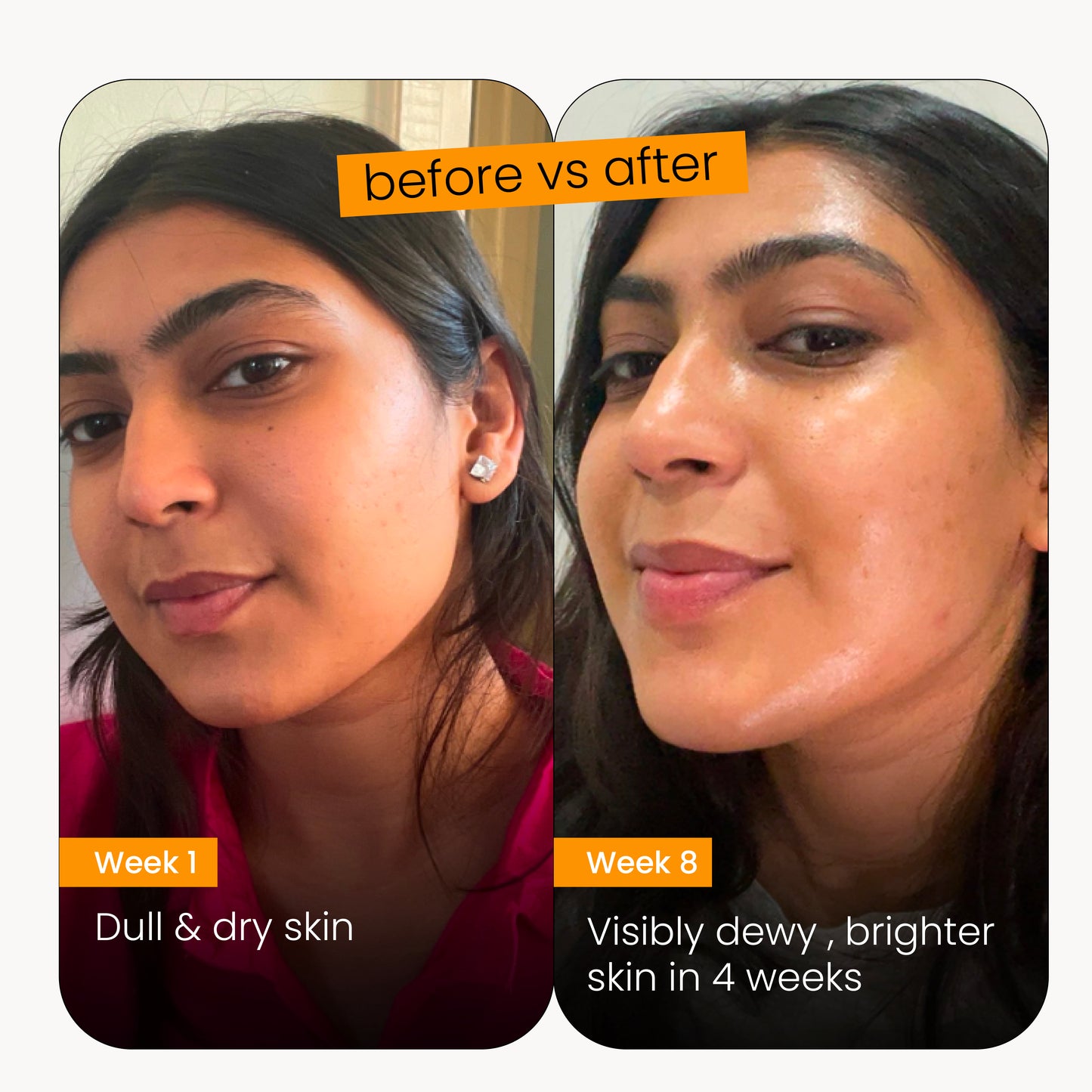 Dewy glow moisturizer