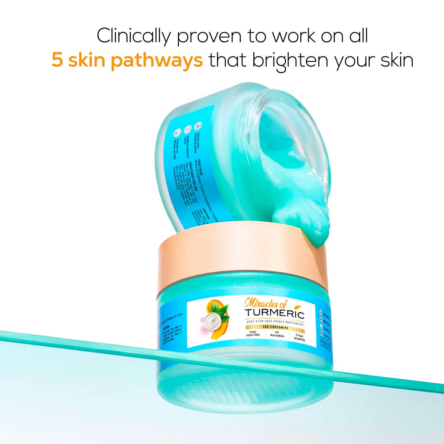 Dewy glow moisturizer