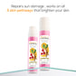 Invisible brightening sunscreen