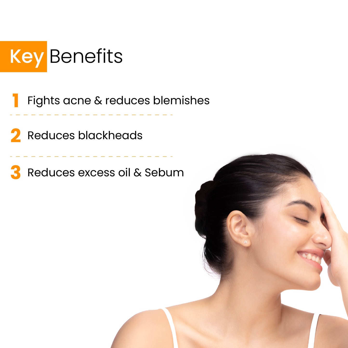 Anti-acne clarifying facewash