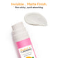 Invisible brightening sunscreen