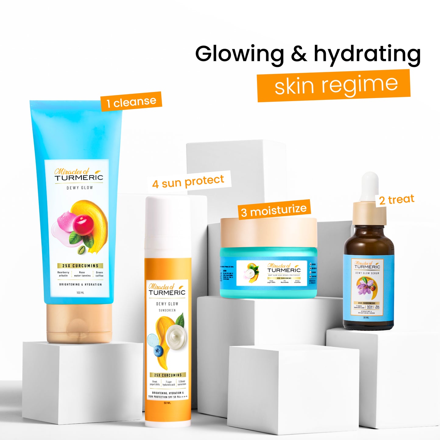 Dewy glow moisturizer