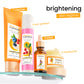 Invisible brightening sunscreen