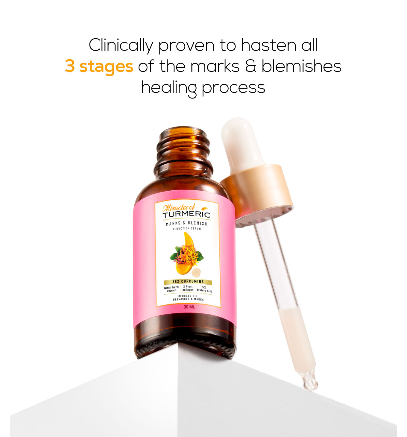 Marks & blemish reduction serum