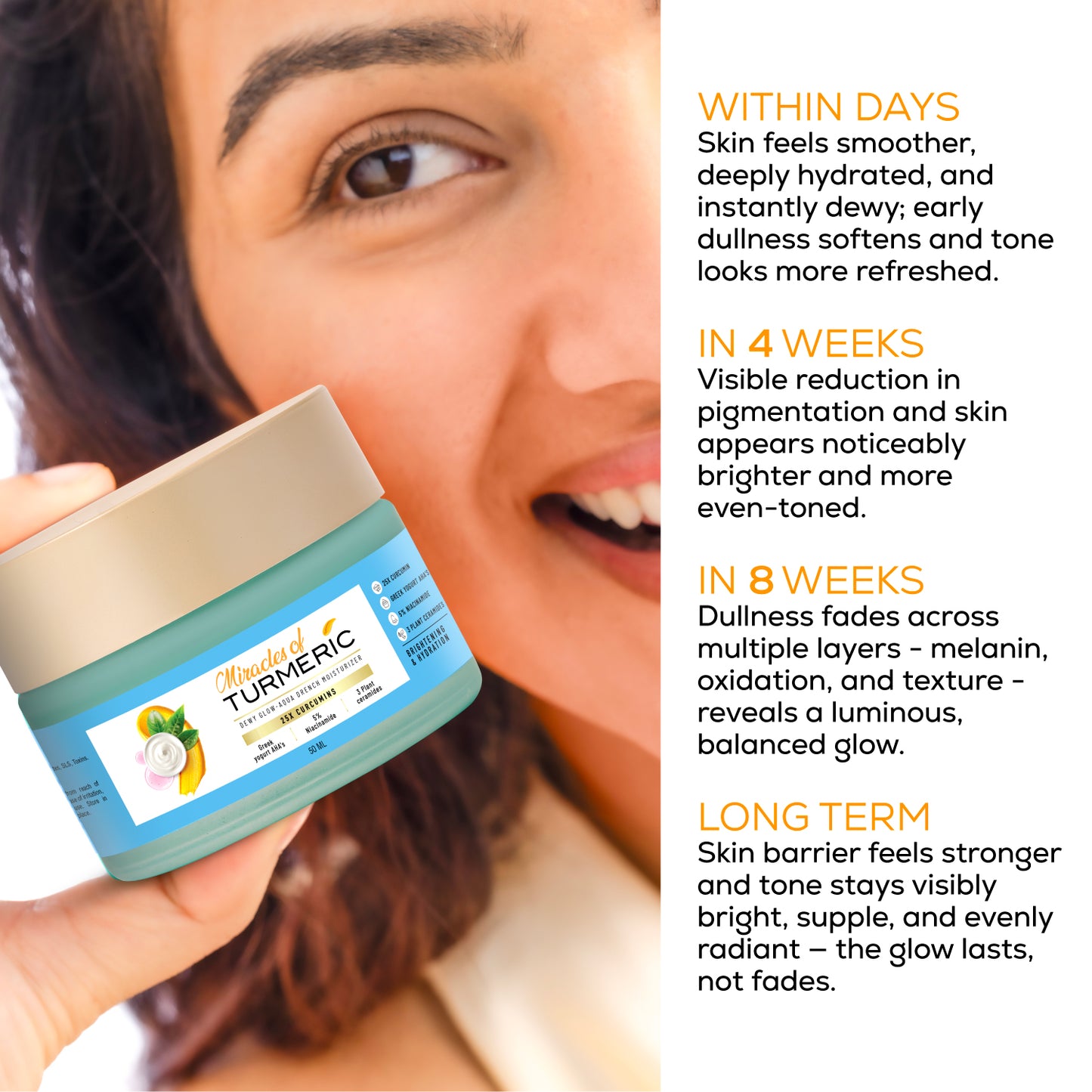 Dewy glow moisturizer