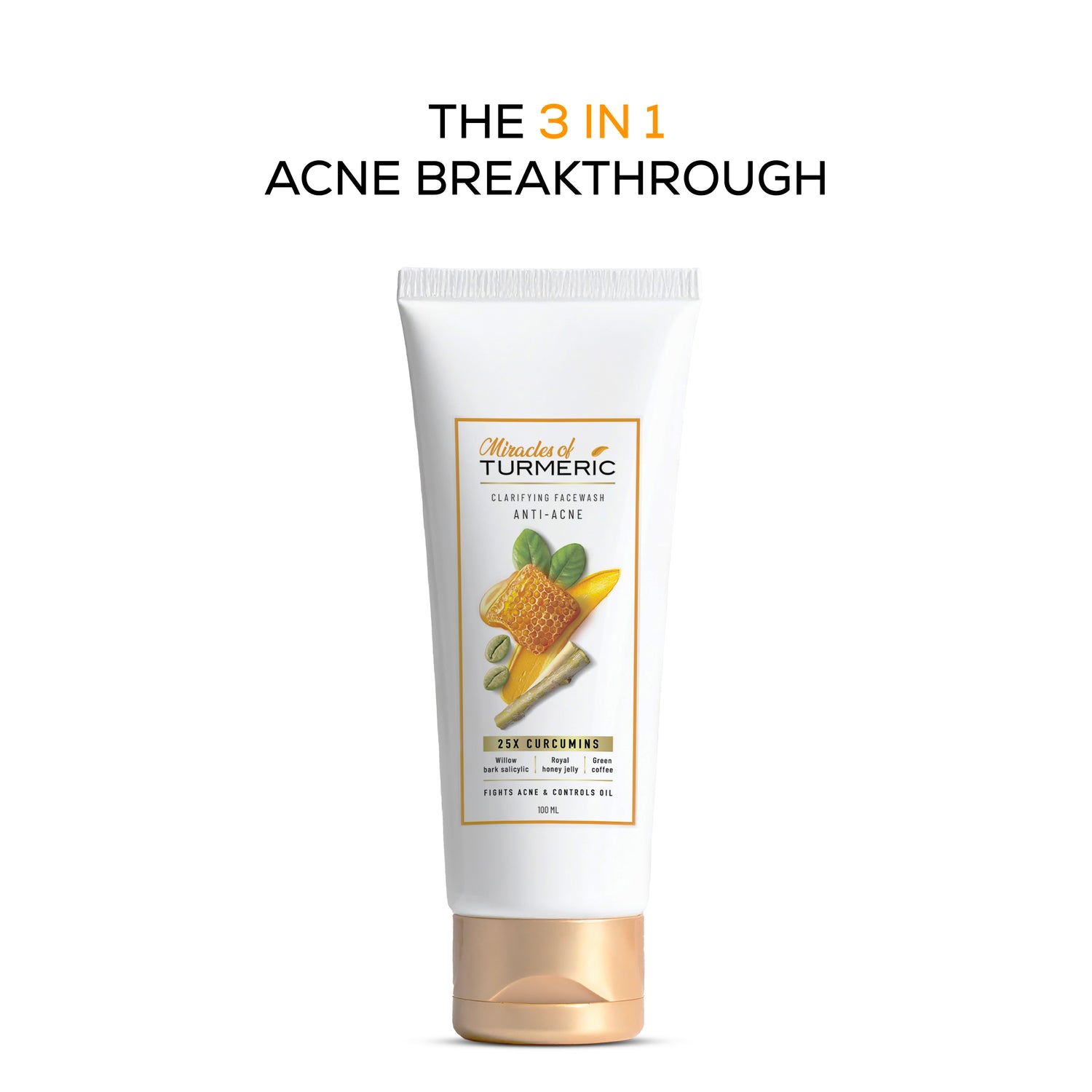 Anti-acne clarifying facewash