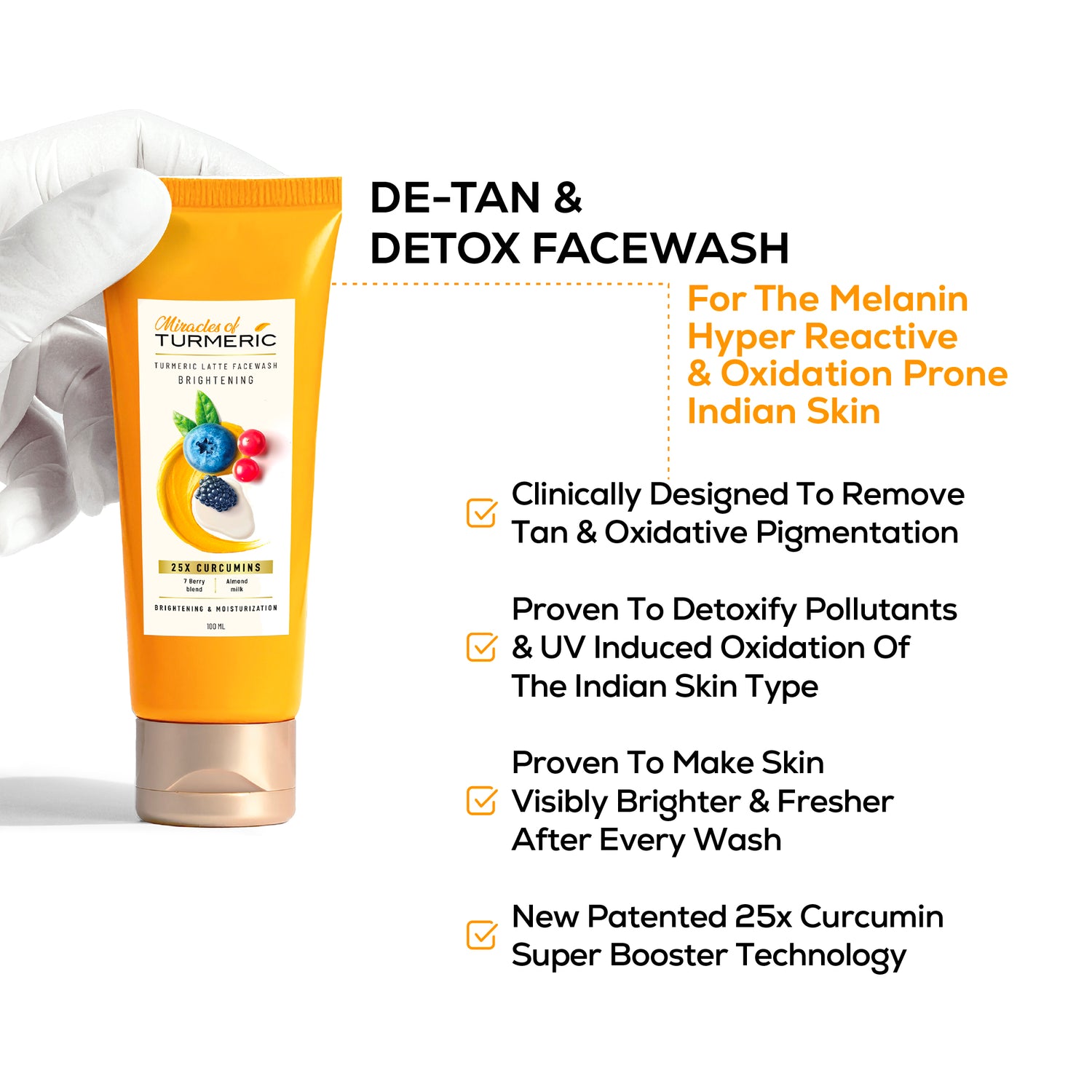 Turmeric Latte - brightening facewash