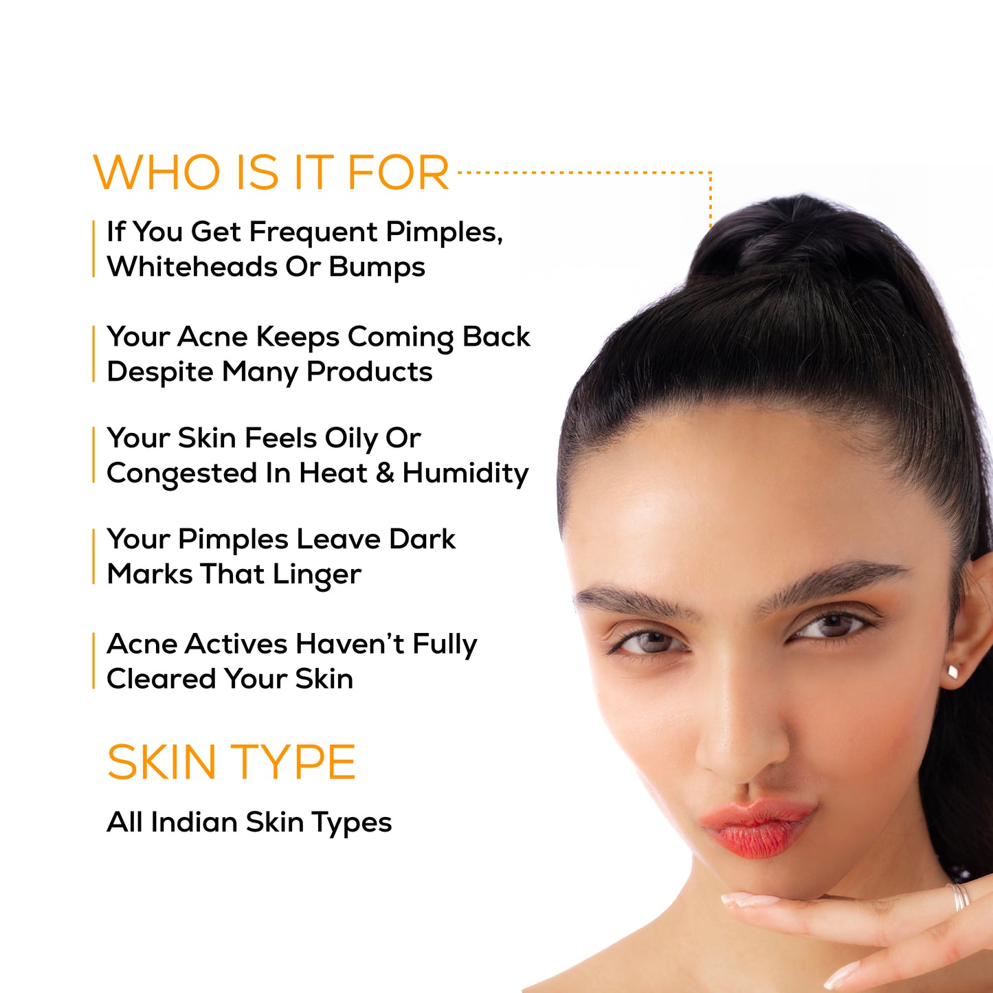 Anti-acne clarifying facewash