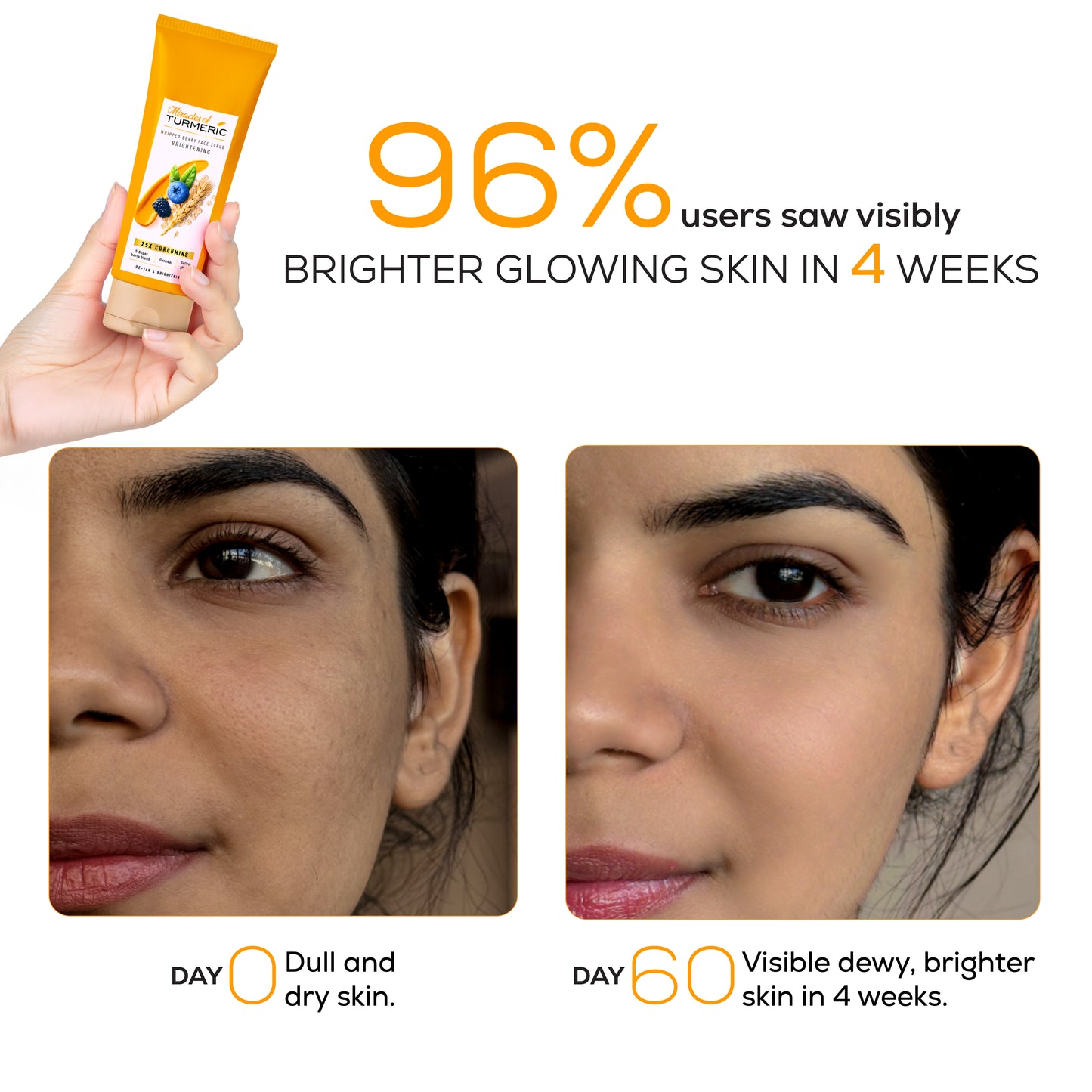 Brightening - whipped berry face scrub