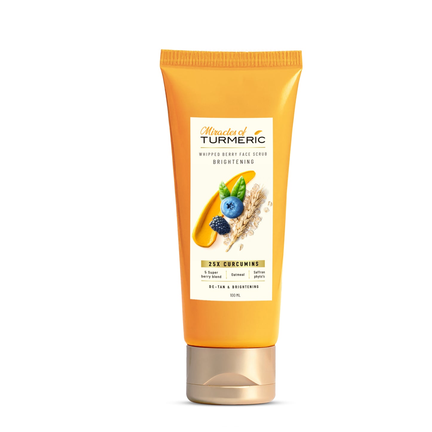 Brightening - whipped berry face scrub