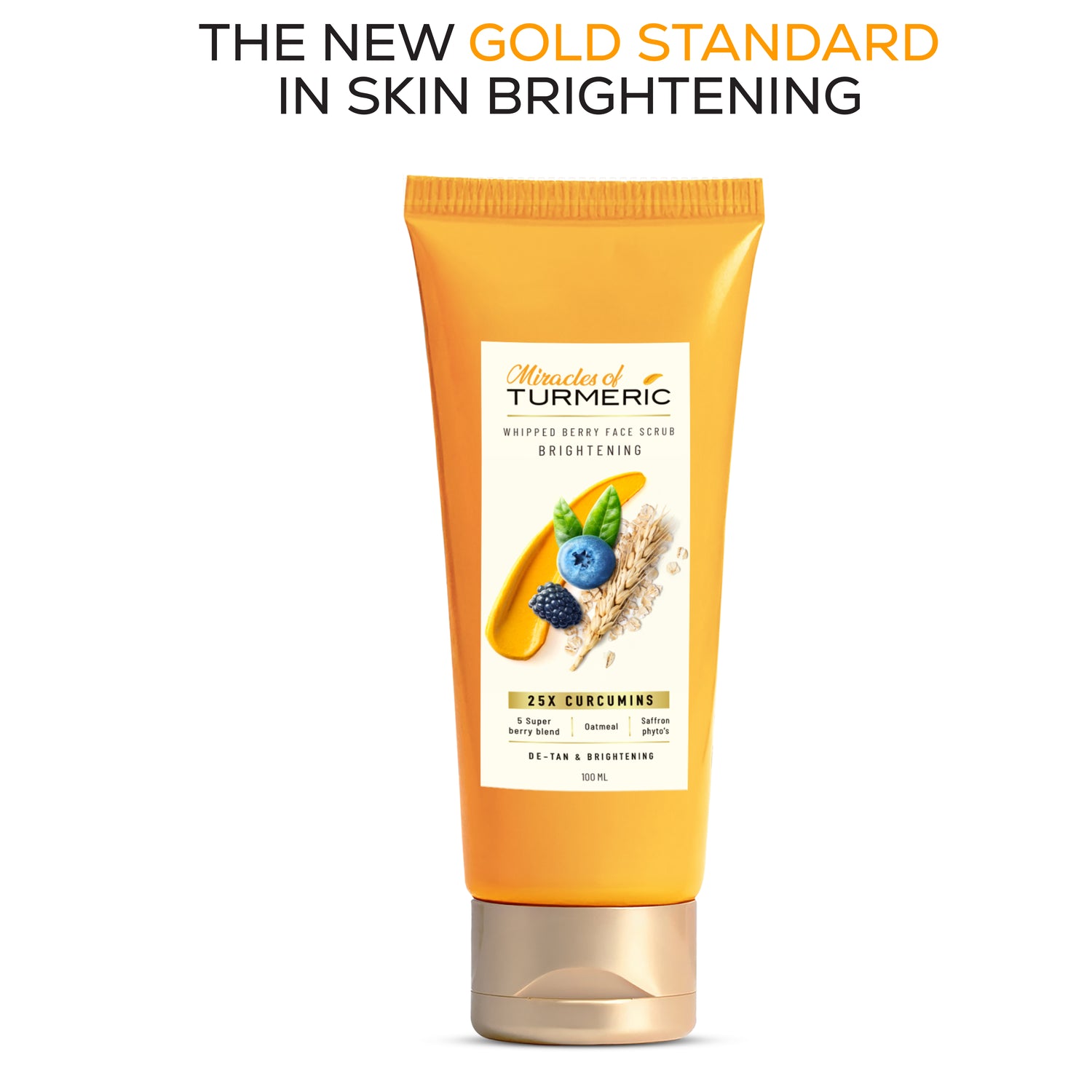 Brightening - whipped berry face scrub