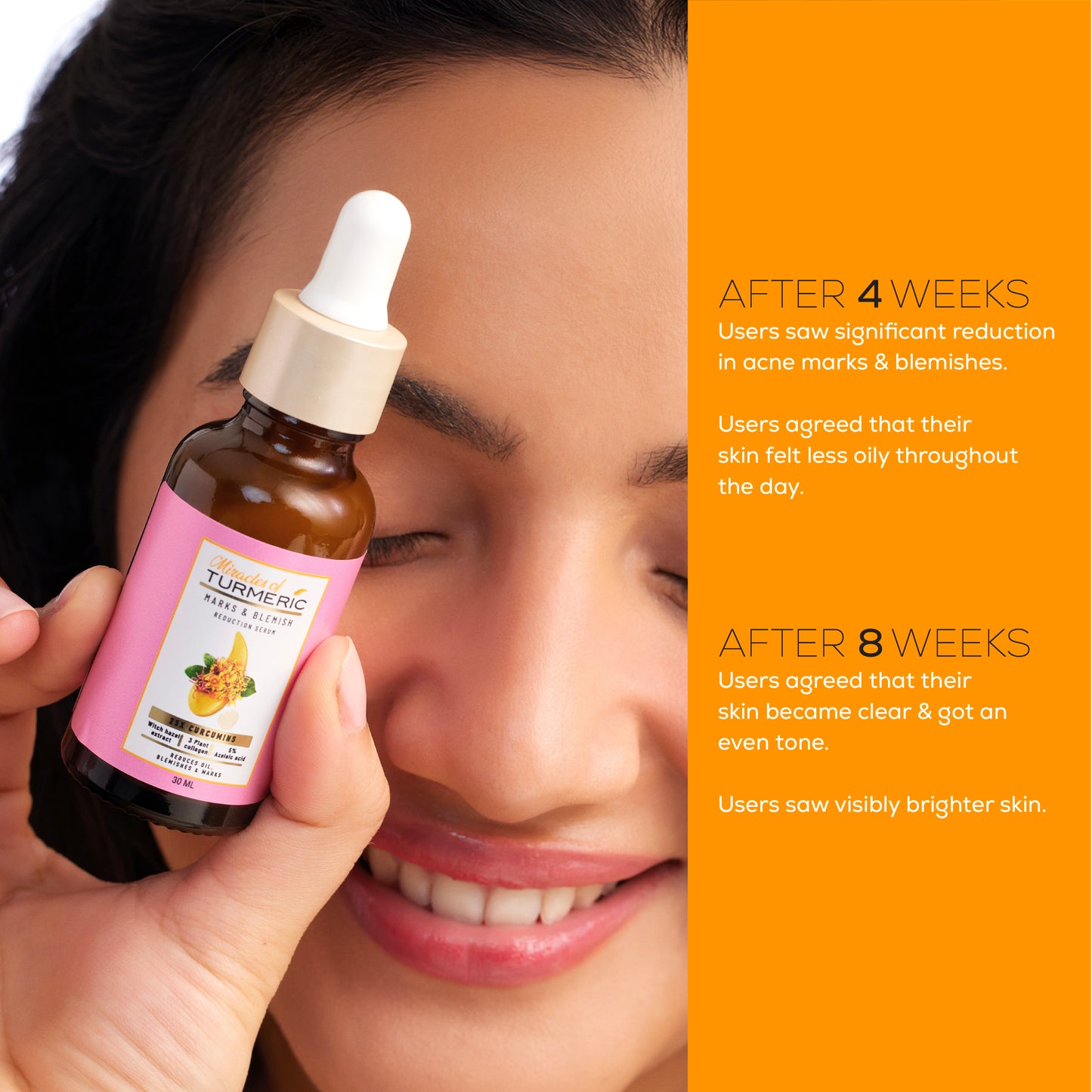 Marks & blemish reduction serum