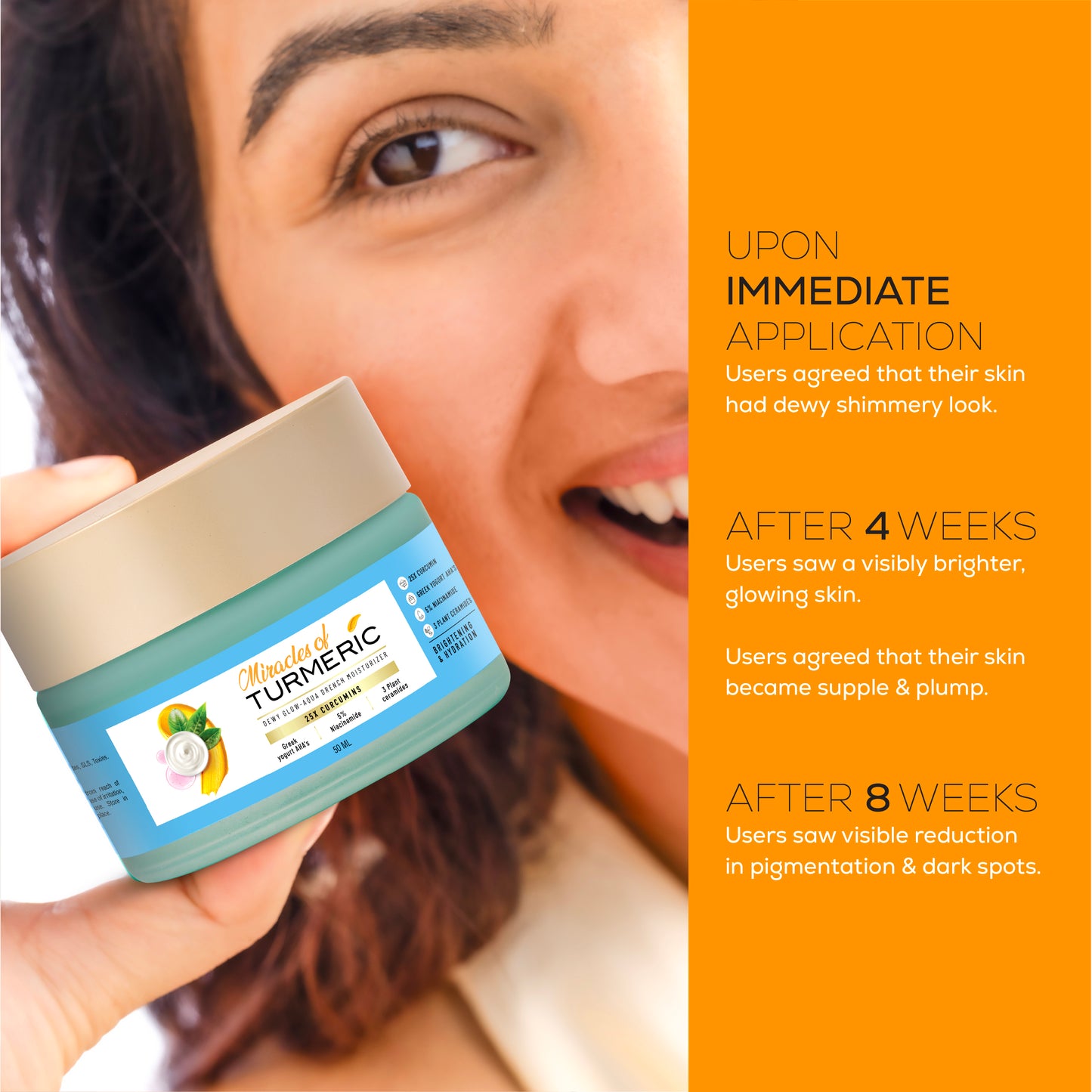 Dewy glow moisturizer