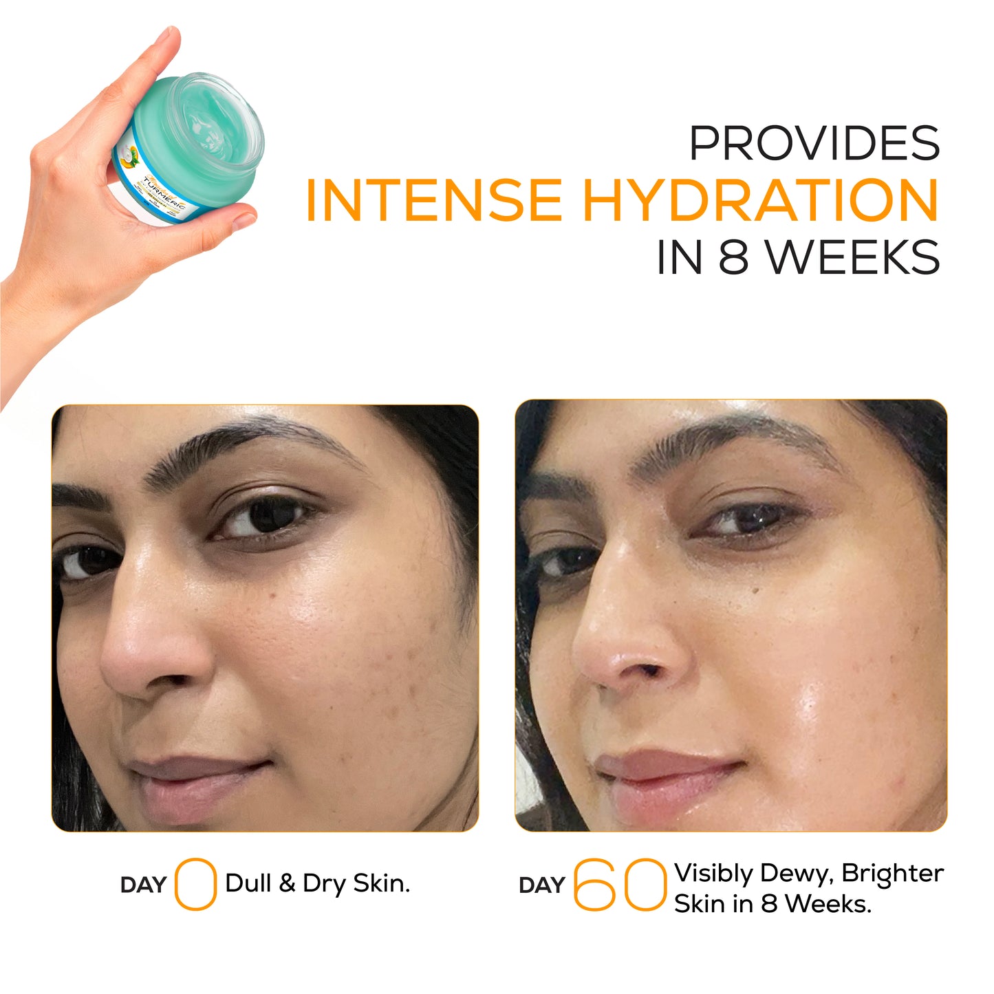 Dewy glow moisturizer