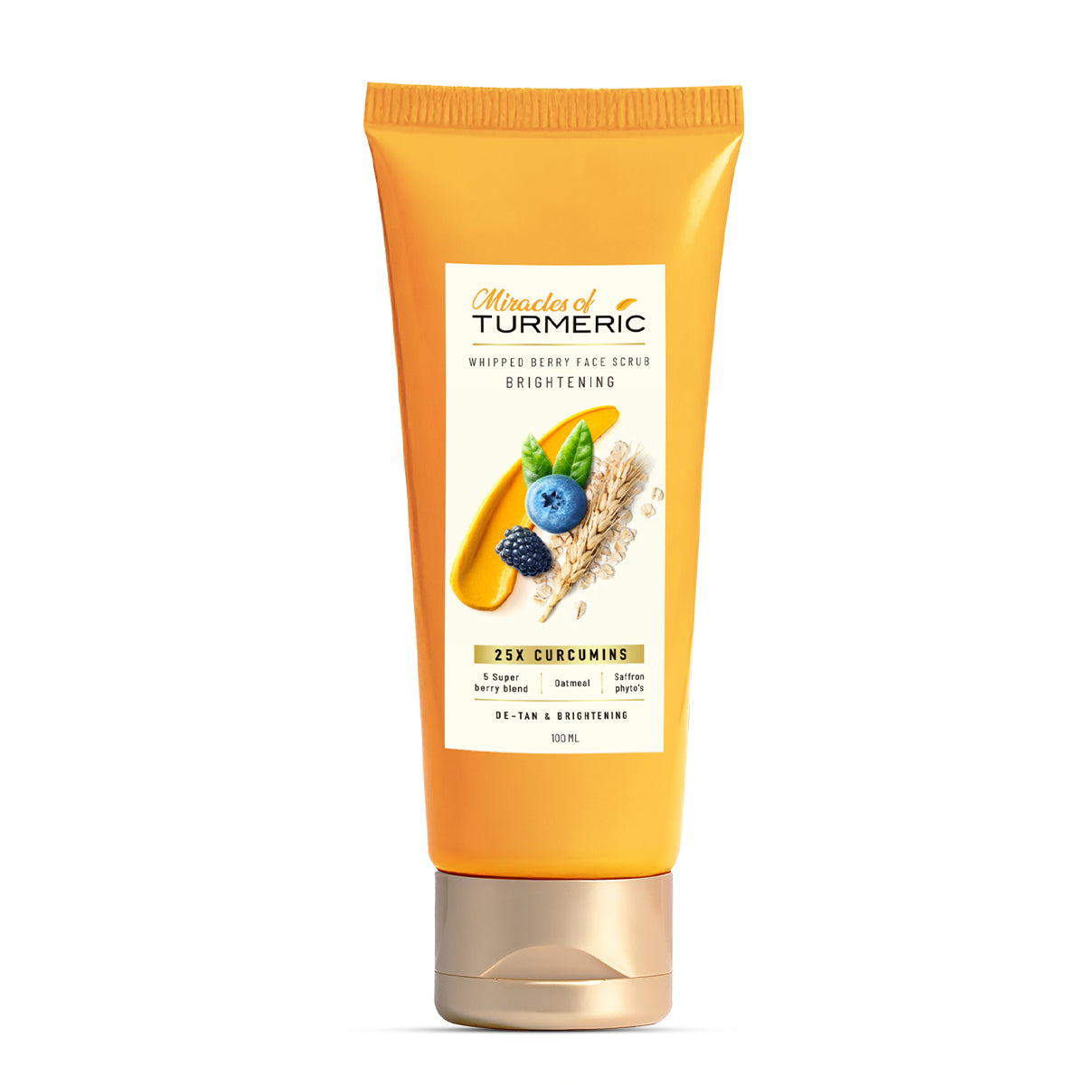 Brightening - whipped berry face scrub