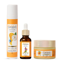 Dewy glow sunscreen, Serum, Moisturizer  